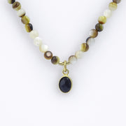 Black pearl with Onyx