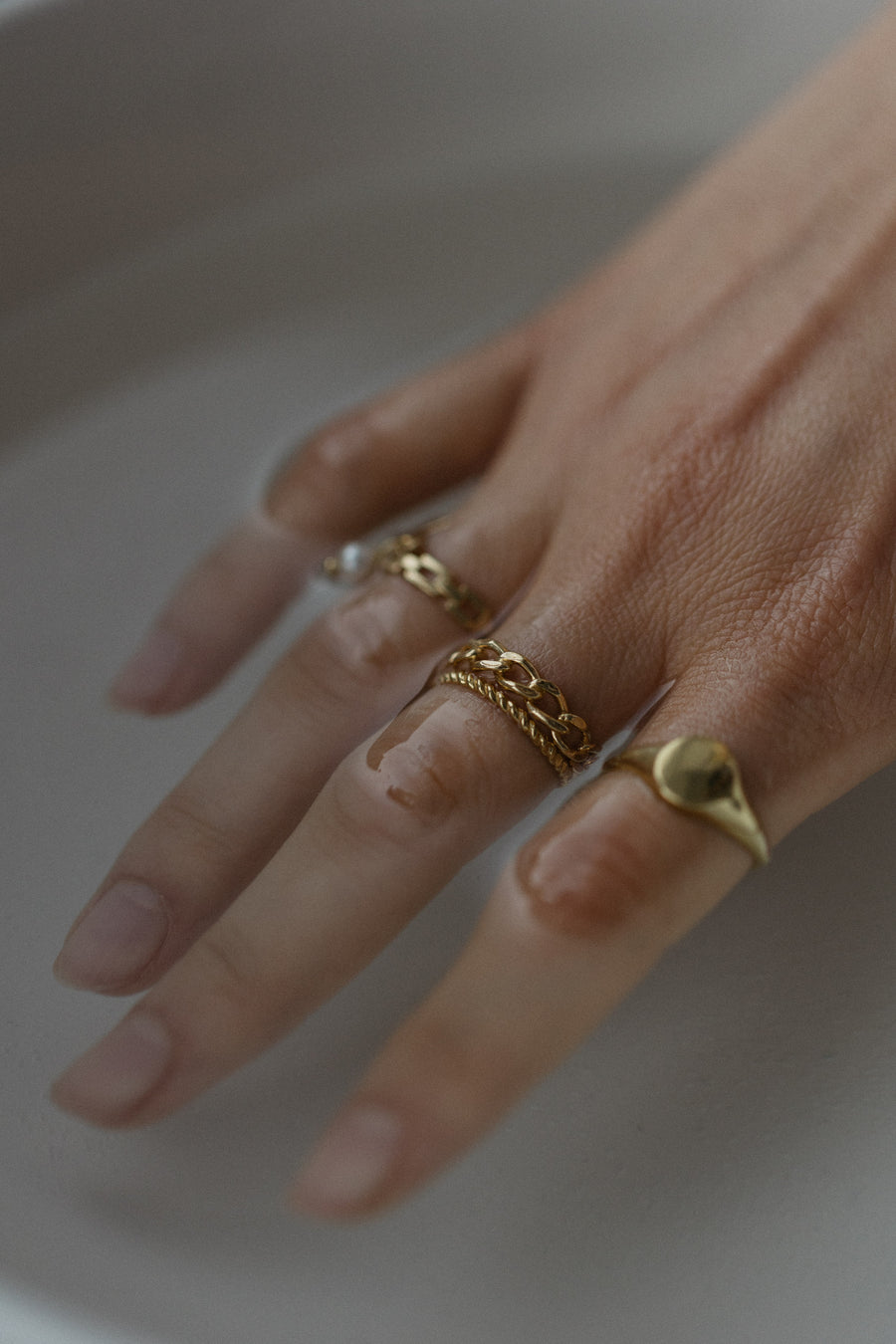 Semicircle ring